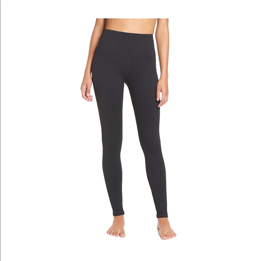 Z By Zella Slimming Leggings Gray-green Size Small